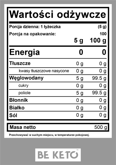 BIO Erytrytol BIO Erytrytol