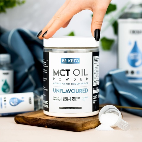 BIO Olej MCT w proszku – Bezsmakowy BIO Olej MCT w proszku – Bezsmakowy