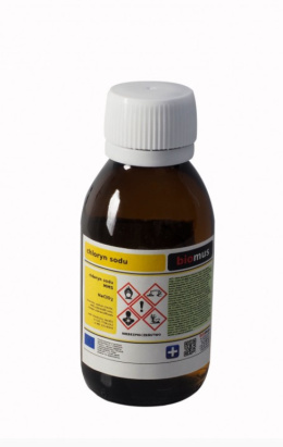 Chloryn sodu. MMS Czysty r-r 25-28% 100ml
