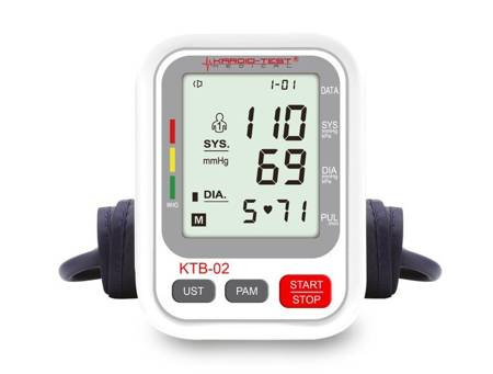 Ciśnieniomierz naramienny KARDIO-TEST MEDICAL KTB-02 z zasilaczem Ciśnieniomierz naramienny KARDIO-TEST MEDICAL KTB-02 z zasilaczem