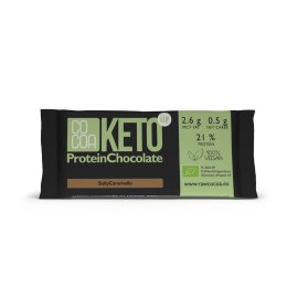 Czekolada proteinowa keto Salty Caramello