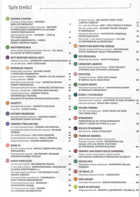 Harmonia Czasopismo listopad - grudzień 2023 Harmonia Czasopismo listopad - grudzień 2023