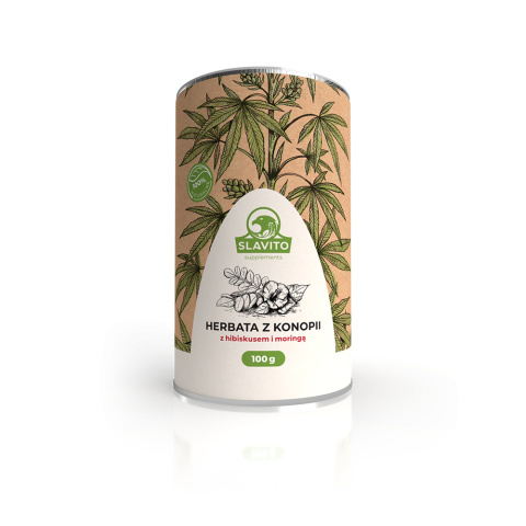 Herbata z konopi z hibiskusem i moringą Herbata z konopi z hibiskusem i moringą