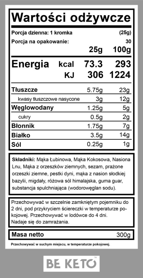 Keto Chleb – Mieszanka do Wypieków Keto Chleb – Mieszanka do Wypieków