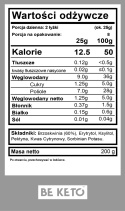 Keto Dżem™ Soczysta Brzoskwinia