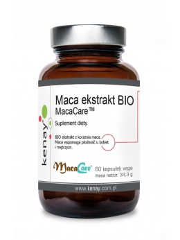 Maca ekstrakt BIO MacaCare™ 60 kaps. vege