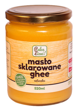 Masło sklarowane Ghee naturalne 520 ml
