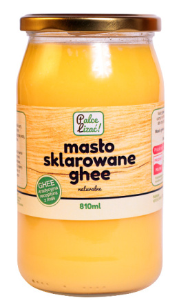 Masło sklarowane Ghee naturalne 810 ml