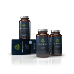 Melatonina plus Tryptofan 120 kapsułek