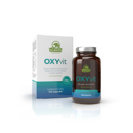 OXYvit - Żelazo, Molibden, Mangan, Chrom, Witaminy C, B6, B9, B12, Kwercetyna, Glicyna, Piperyna 100 kapsułek