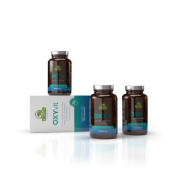 OXYvit - Żelazo, Molibden, Mangan, Chrom, Witaminy C, B6, B9, B12, Kwercetyna, Glicyna, Piperyna 100 kapsułek