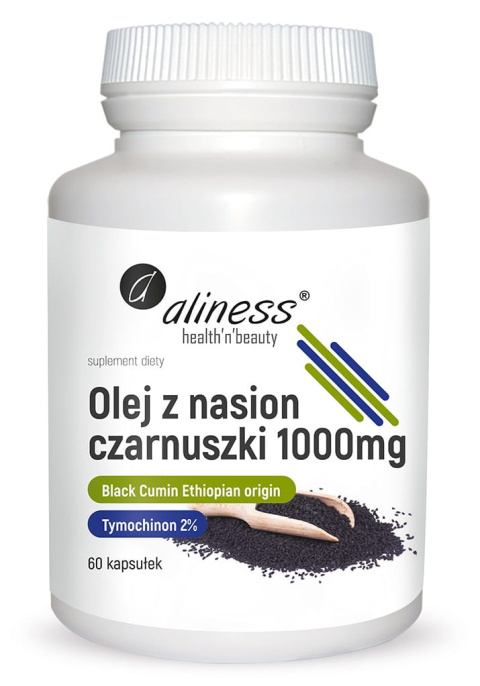 Olej z nasion czarnuszki 2% 1000 mg x 60 caps