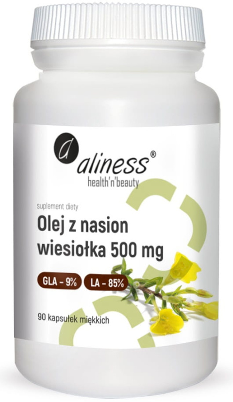 Olej z nasion wiesiołka 9%/85% 500 mg x 90 caps
