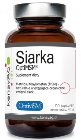 SIARKA OPTI MSM 90 kaps.