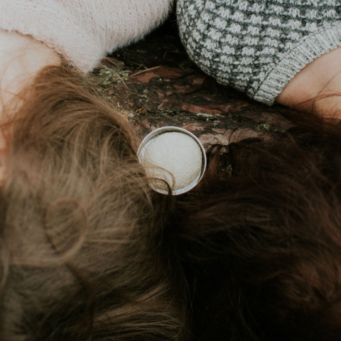 Szampon w Kostce – Biały z Rumiankiem na podrażnioną skórę głowy