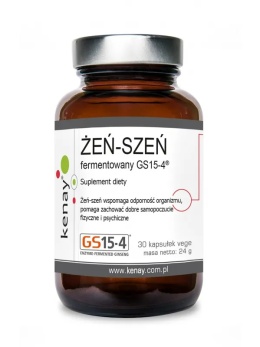 Żeńszeń fermentowany GS15-4® 30 kaps.