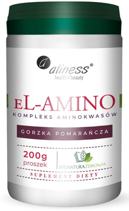 eL-AMINO kompleks aminokwasowy pomarańcza, proszek 200g