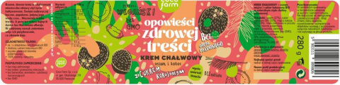 Krem chałwowy