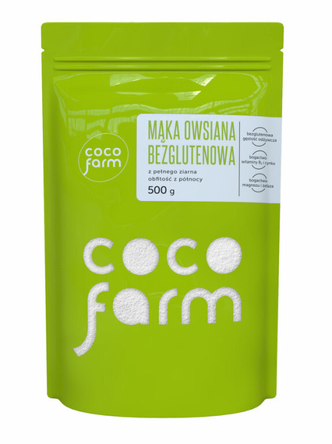 Mąka owsiana bezglutenowa