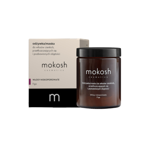 Odżywka/maska do włosów cienkich, przetłuszczających się i pozbawionych objętości "Figa" 180ml Odżywka/maska do włosów cienkich, przetłuszczających się i pozbawionych objętości "Figa" 180ml