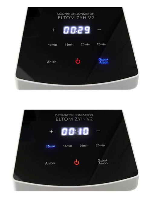 Ozonator ELTOM ZYH V2 (ZY-H103 V2) z jonizatorem Ozonator ELTOM ZYH V2 (ZY-H103 V2) z jonizatorem