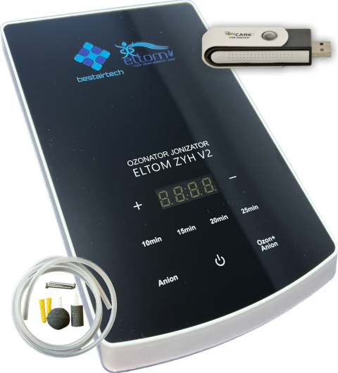 Ozonator ELTOM ZYH V2 (ZY-H103 V2) z jonizatorem Ozonator ELTOM ZYH V2 (ZY-H103 V2) z jonizatorem