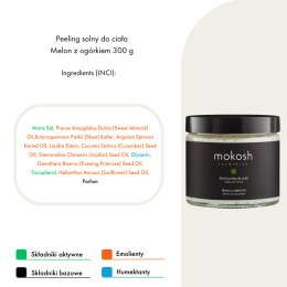 Peeling solny „Melon z ogórkiem” 300g
