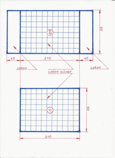 Prześcieradło uziemiające uniwersalne UD 90 x 200 cm (90 x 290 cm) Prześcieradło uziemiające uniwersalne UD 90 x 200 cm (90 x 290 cm)