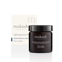 Ujędrniający krem do twarzy anti-aging „Róża z jagodą