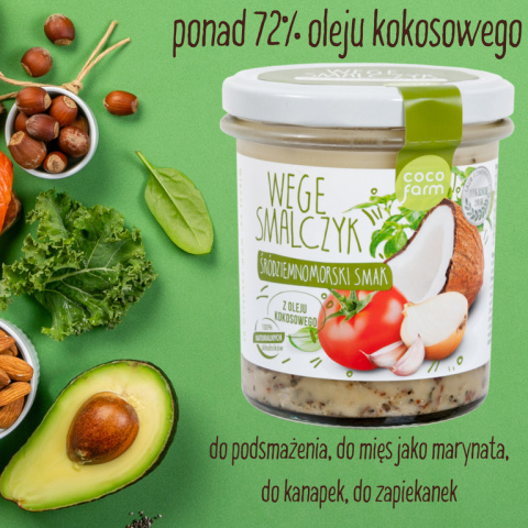 Wege smalec śródziemnomorski Wege smalec śródziemnomorski