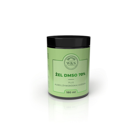 Żel DMSO 70% plus aloes, żyworódka, goździk