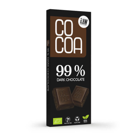 Czekolada ciemna 99% BIO 40g Czekolada ciemna 99% BIO 40g