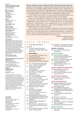 Czasopismo Natura i Zdrowie Wrzesień-Październik 2025