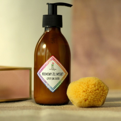 Kremowy żel myjący ,,Czysty jak złoto"