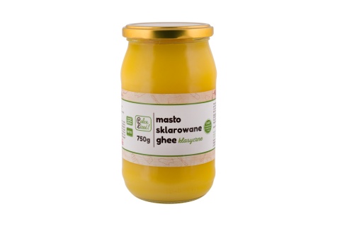 Masło sklarowane Ghee naturalne 750 g