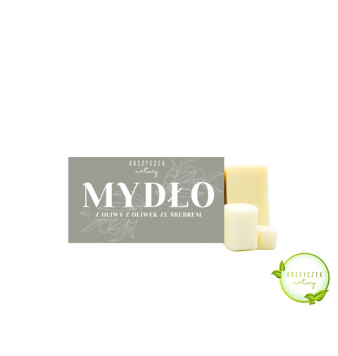 Mydło z Oliwy z Oliwek ze Srebrem 100 g Mydło z Oliwy z Oliwek ze Srebrem 100 g