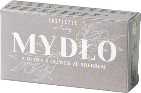 Mydło z Oliwy z Oliwek ze Srebrem 100 g Mydło z Oliwy z Oliwek ze Srebrem 100 g