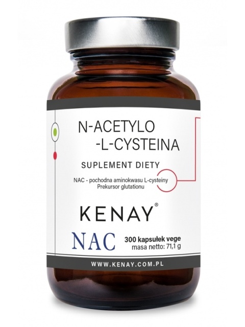 NAC N-ACETYLO L-CYSTEINA 150 mg 300 kaps.