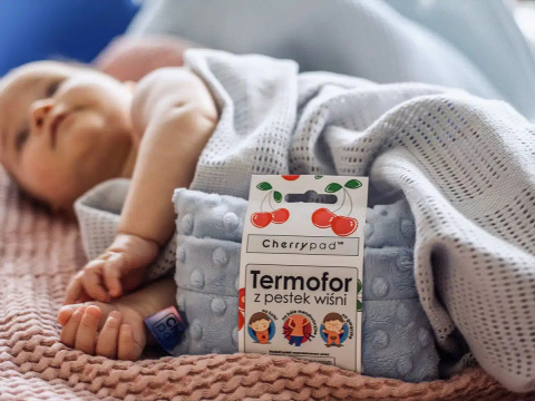 Termofor Cherrypad® – Minky szary Termofor Cherrypad® – Minky szary